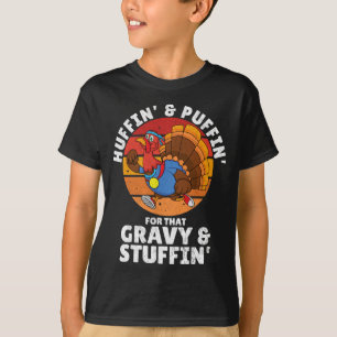 Lustiges Erntedankfest Huffin Und Puffin Soße Und T-Shirt