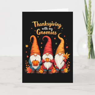 Lustiges Erntedankfest Mit Meinen Gnomies Pyjama O Karte
