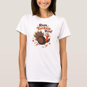 Lustiges Erntedankfest - Truthahn-Trottel Laufende T-Shirt