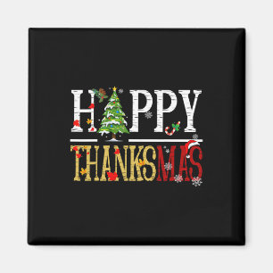 Lustiges Erntedankfest Weihnachten Frohes Thanksma Magnet