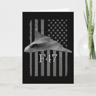 Lustiges F47-Kampfjet-Trump-Shirt F-47-Jet-Kampfje Karte