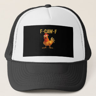 Lustiges F Caw F Huhn Kreatives Casual Design Truckerkappe