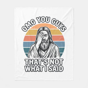 Lustiges Facepalm Retro Zitat Vintage Gravur Shirt Fleecedecke