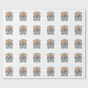 Lustiges Facepalm Retro Zitat Vintage Gravur Shirt Geschenkpapier