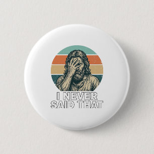 Lustiges Facepalm Vintage Gravur Zitat Design_1 Button