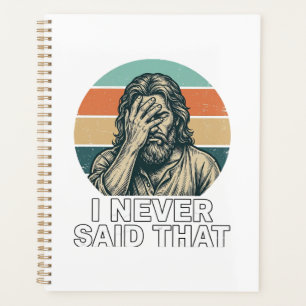 Lustiges Facepalm Vintage Gravur Zitat Design_1 Planer