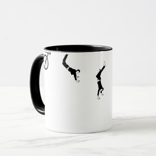 Lustiges Fahrrad, das ist, gerade wie ich rolle - Tasse (Vorderseite Links)