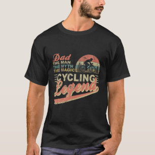 Lustiges Fahrrad für Männer für Papa als Geschenk T-Shirt