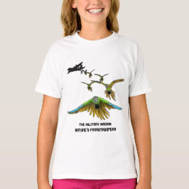 Lustiges Fallschirmjäger Parrotrooper Macaw-Shirt T-Shirt