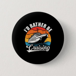Lustiges Familiekreuzfahrtdesign für Männer Frauen Button