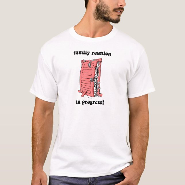 Lustiges Familien-Wiedersehen T-Shirt (Vorderseite)