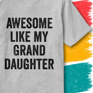 Lustiges Familienzitat Großartig Wie Meine Enkelin T-Shirt