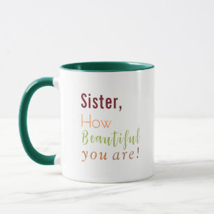 Lustiges, farbenfrohes und inspirierendes personal tasse