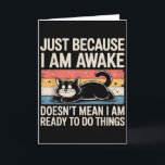 Lustiges Faules Katze Meme Seltsame Sachen Liebhab Karte<br><div class="desc">Lustiges Faules Katze Meme Seltsame Sachen Liebhaber Männer Frauen Jungen Mädchen</div>