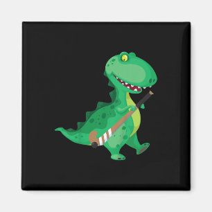 Lustiges Feldhockey-Dinosaurier für Kinder  Magnet