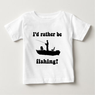 Lustiges Fischen Baby T-shirt