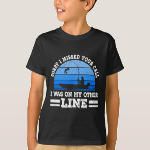 Lustiges Fischen Entschuldigung ich habe Ihren Anr T-Shirt