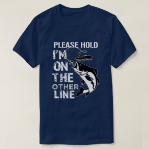 Lustiges Fischer-Sprichwort-Parodie-Fischen-Shirt T-Shirt