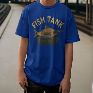 Lustiges Fish Tank Pun T-Shirt für Aquarium Liebha