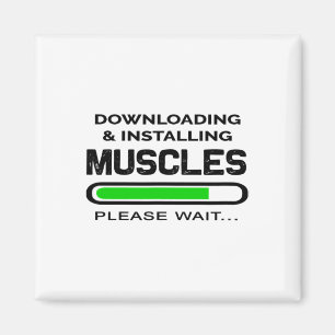Lustiges Fitness-T-Shirt Herunterladen und Install Magnet