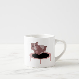 Lustiges Fitnessstudio-Design für Meerschweinchen Espressotasse