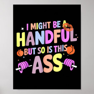 Lustiges Fitnessstudio-Zitat Ich Könnte Ein bissch Poster