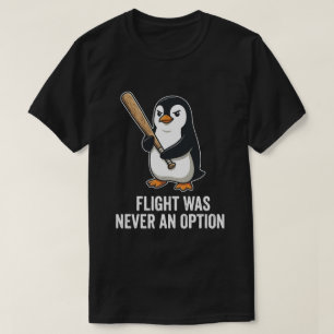 Lustiges Flugunfähiges Vogel Pinguin Design T-Shirt