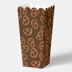 Lustiges Formen-Muster - Brezel 1 Geschenkschachtel