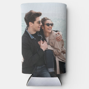 lustiges Foto-Geschenk schlank Foto-Geschenke Bier Selters Dosenkühler