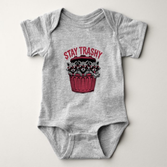 Lustiges freches Baby  Strampler (Vorderseite)