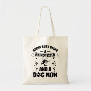 Lustiges Friseur-Hundemutter-Shirt Lustiges Hundem Tragetasche