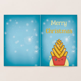Lustiges Frohe Weihnachten Folienkarte