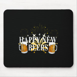 Lustiges Frohes Neues Bier Trinken 2021 Nye Party Mousepad