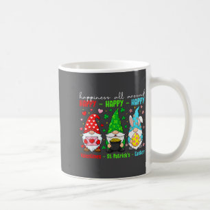 Lustiges Frohes Valentins St. Patrick Ostern Feier Kaffeetasse