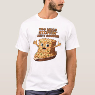 Lustiges Füllung Überlastung Thanksgiving Klassike T-Shirt