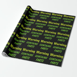 Lustiges Furz-Geschenkpapier Geschenkpapier