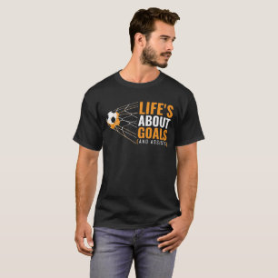 Lustiges Fußball-Geschenk für Fußballspieler, F T-Shirt