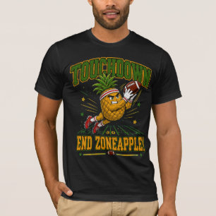 Lustiges Fußball-Pineapple T-Shirt