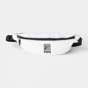Lustiges Fußball-Pops Vintage-Stickerei-Shirt-Desi Bauchtasche