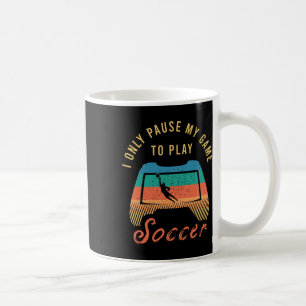 Lustiges Fußball-Zitat-Outfit für einen coolen Fuß Kaffeetasse