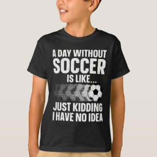 Lustiges Fußballdesign für Männer Frauen Sportler T-Shirt