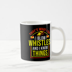 Lustiges Fußballschiedsrichter-Design, Geschenk fü Kaffeetasse