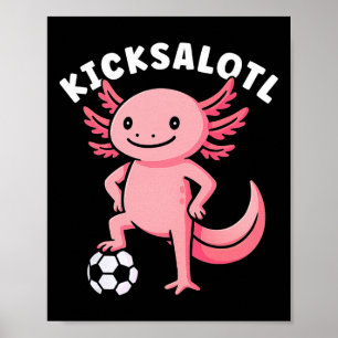 Lustiges Fußballtrikot Jugend Kinder Jungen Mädche Poster