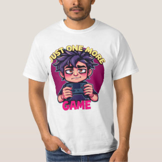 Lustiges Gamer-T-Shirt Nur noch ein Spiel Gaming H T-Shirt