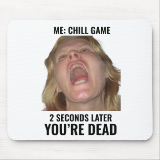 Lustiges Gaming-Meme-Mauspad Schreiendes Gesicht Mousepad