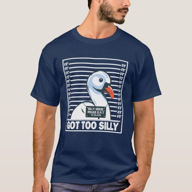 lustiges Gänse Got zu Albern T-Shirt (Vorderseite)
