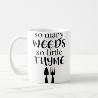 Lustiges Gärtnern Kaffeetasse