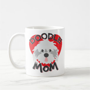 Lustiges Gekritzel-HundeMama-Kaffee-Tasse Kaffeetasse