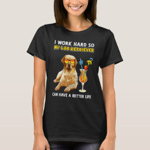 Lustiges gelbes Lab-Shirt Labrador Retriever Liebh T-Shirt