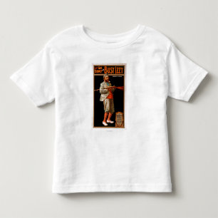Lustiges Geo. Sidney als beschäftigtes Izzy Kleinkind T-shirt